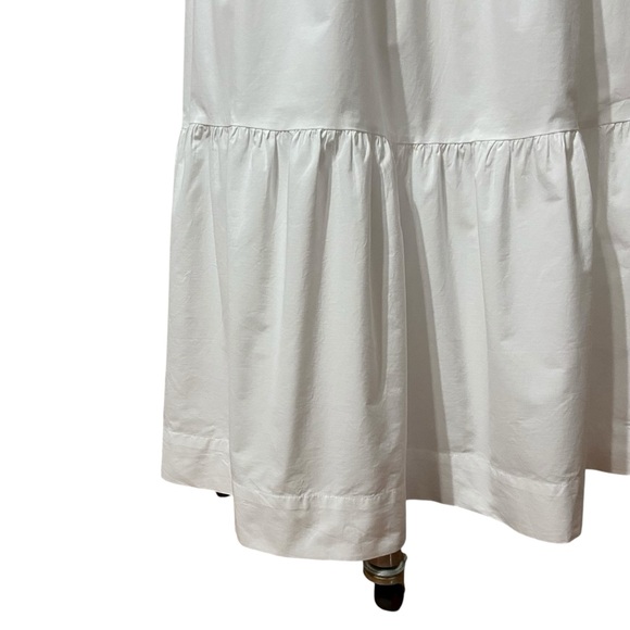 Anthropologie The Somerset Maxi Dress Shirt Dress Edition White Sz S - Picture 6 of 14